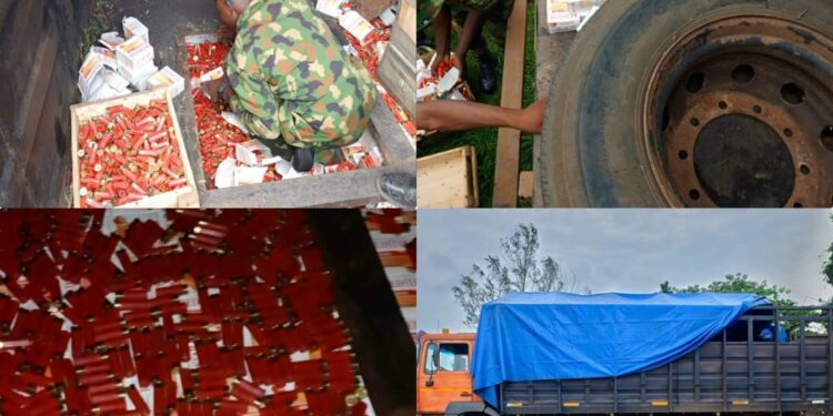BREAKING: Troops Intercept Truckload Of Ammunition From Mali En route Anambra