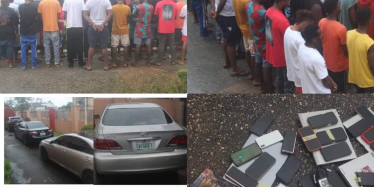 EFCC Arrests 33 Suspected Internet Fraudsters In Benin City
