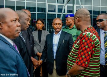 Enugu State Governor, Chief Judge, President Of Customary Court Of Appeal, Judges Of Enugu Judiciary Receive Remains Of Justice C. C. Nweze In Enugu