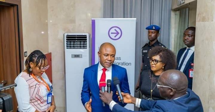 Gov. Mbah Submits UK Visa Application In Enugu, Urges South East Residents To Patronise Centre