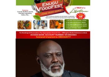 BREAKING: Enugu Foodfest Organizers Announce Ticket Reduction Ahead Of 16th Dec Program 