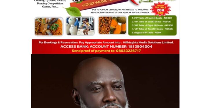 BREAKING: Enugu Foodfest Organizers Announce Ticket Reduction Ahead Of 16th Dec Program
