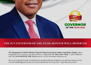 Nwodo Celebrates Gov Mbah As The Sun Governor Of The Year