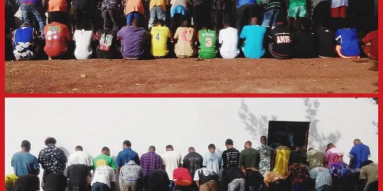 EFCC Arrests 100 Suspected Internet Fraudsters In Enugu