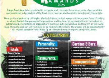 UPDATE: Hillheights Media Solutions Limited Announces Enugu Food Awards 2025