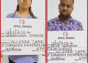 EFCC Arraigns Bankers For Alleged Currency Racketeering In Enugu