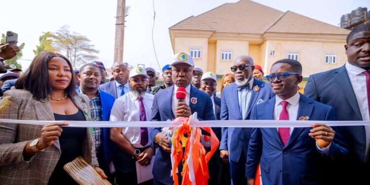 BREAKING: Governor Mbah Commissions Enugu State Geographic Information System, Says Era Of Land Grabbing, Double Allocation, Revenue Diversion Over