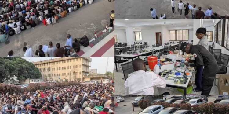 EFCC Bursts Syndicate Of 792 Cryptocurrency Investment, Romance Fraud Suspects In Lagos, Arrests 193 Chinese, Arabs, Filipinos, Others