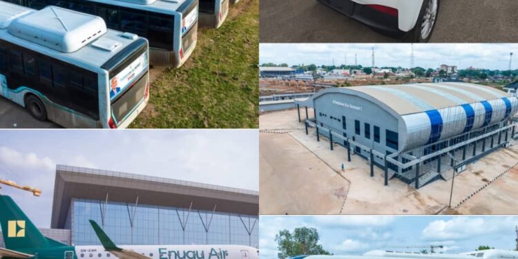 BREAKING: Enugu Air, CNG Buses, Transport Terminals Will Take Off In May